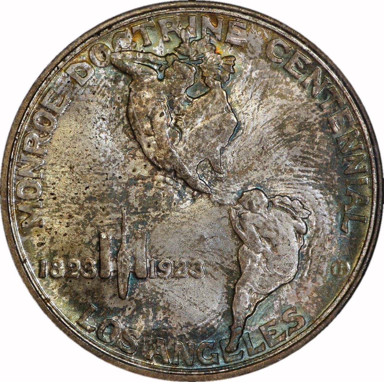 1923 Monroe Doctrine Centennial Half Dollar| Commemorative Coins - American  Numismatic Association : American Numismatic Association